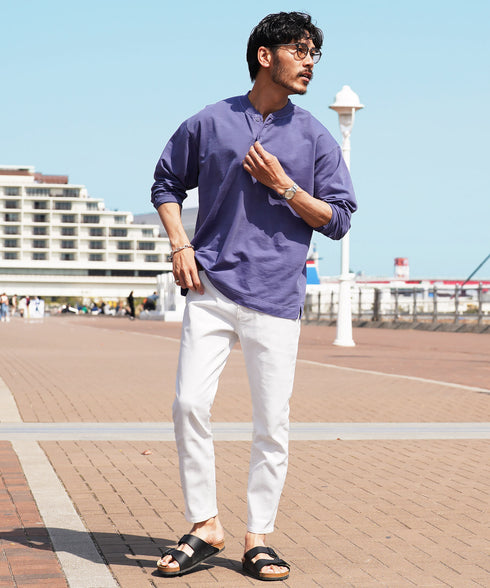 aホワイト MODEL : GO 180cm 66kg Lsize